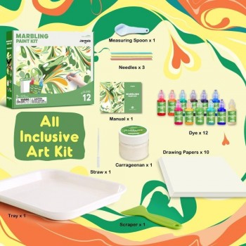 Kit pintura Marmoleada 12 colores
