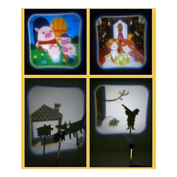 Teatro de sombras con linterna