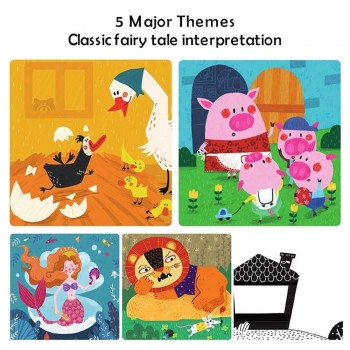 Teatro de sombras con linterna