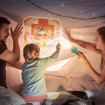 Teatro de sombras con linterna