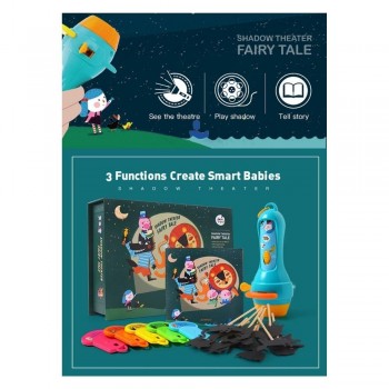 Teatro de sombras con linterna