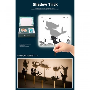 Teatro de sombras con linterna