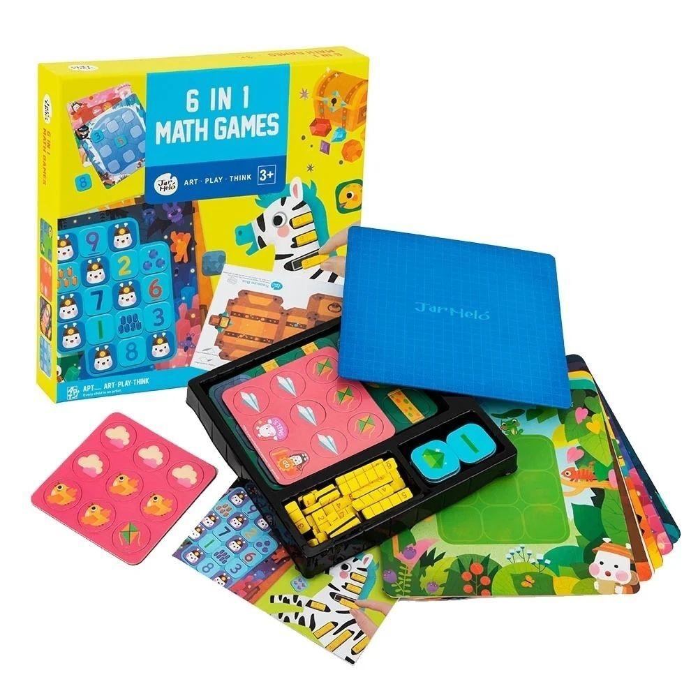 Set 6 Juegos Matetáticos en 1 MATH GAMES