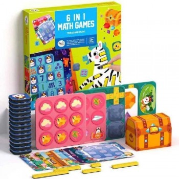 Set 6 Juegos Matetáticos en 1 MATH GAMES