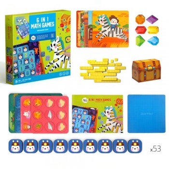 Set 6 Juegos Matetáticos en 1 MATH GAMES