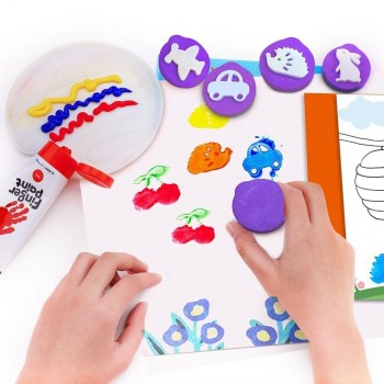 Set creativo pintura de dedos - MAGIC BOX