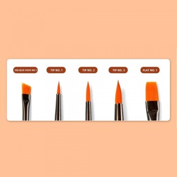 Set de Pinceles Infantiles 5 ud.