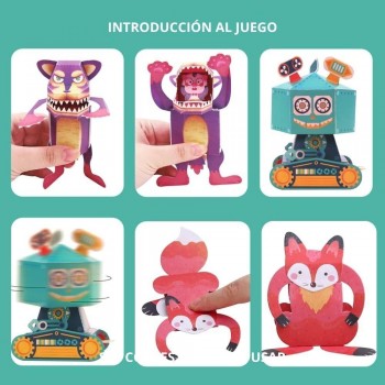 Kit Creativo Papiroflexia 3D WONDER ANIMALS