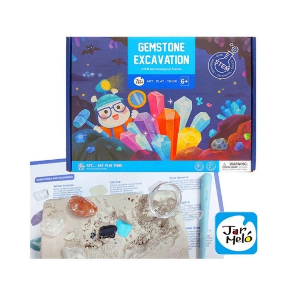 Kit Excavación Fósil GEOLOGICAL GEMSTONE