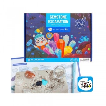 Kit Excavación Fósil GEOLOGICAL GEMSTONE