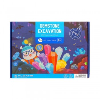 Kit Excavación Fósil GEOLOGICAL GEMSTONE