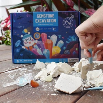 Kit Excavación Fósil GEOLOGICAL GEMSTONE