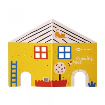 Cuaderno de Dibujo con forma de Casita