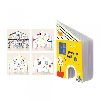 Cuaderno de Dibujo con forma de Casita