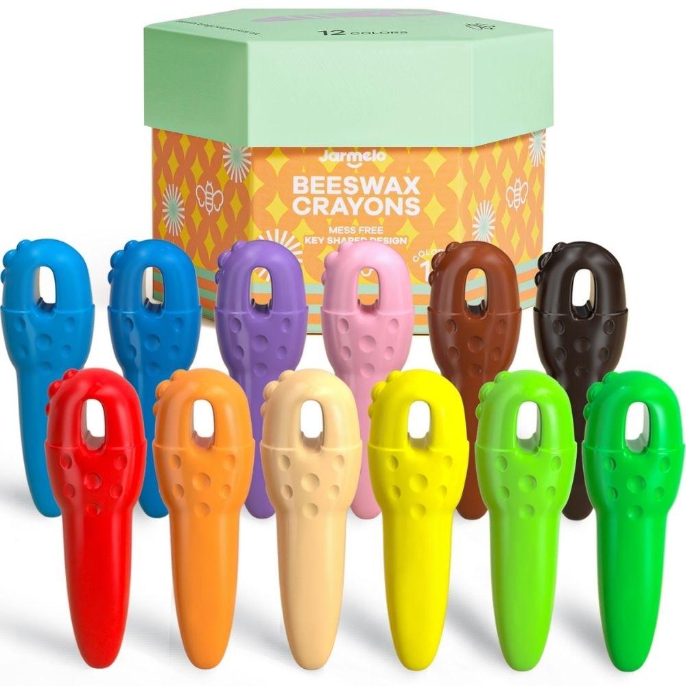 Crayones KEY de cera de abeja (12 ud.)