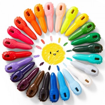 Crayones KEY de cera de abeja (12 ud.)