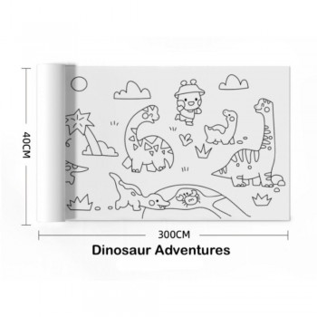 Papel adhesivo tematizado DINOSAUR ADVENTURES