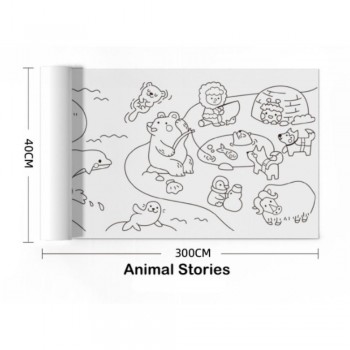 Papel adhesivo tematizado - ANIMAL STORIES