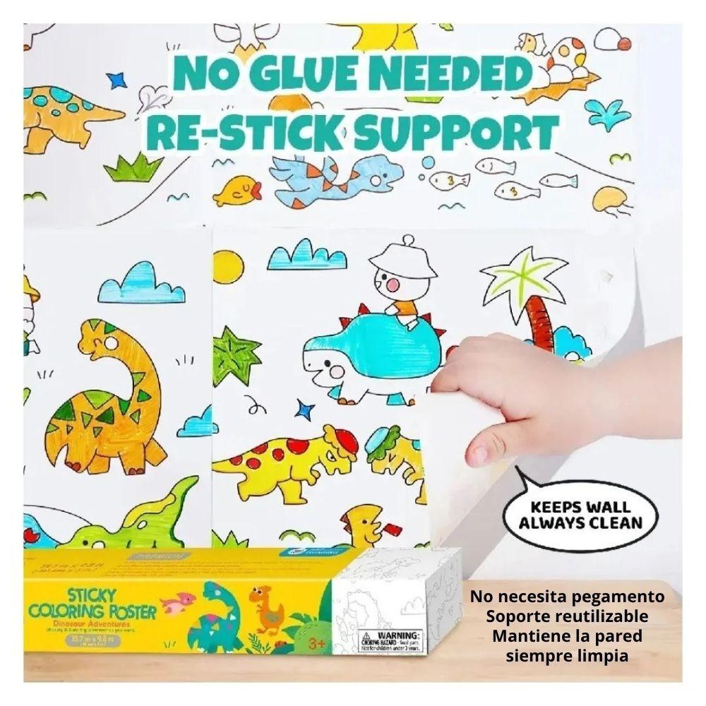 Papel adhesivo tematizado DINOSAUR ADVENTURES