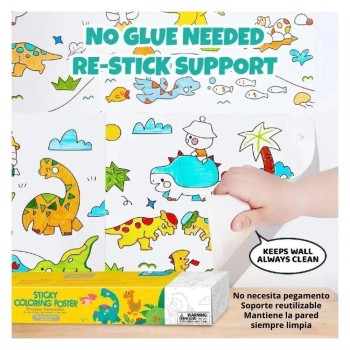 Papel adhesivo tematizado DINOSAUR ADVENTURES