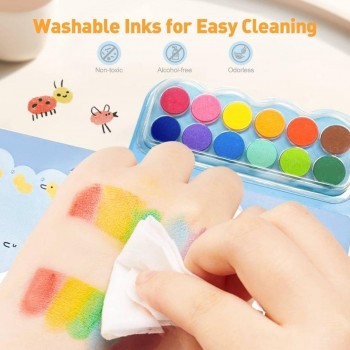 Libro creativo con pintura - A LIVELY FOREST