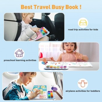 Libro creativo con pintura - A LIVELY FOREST