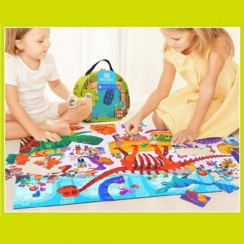 Maletín Puzzle 108 piezas DINOSAUR MUSEUM