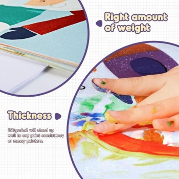Cuaderno para pintura de dedos
