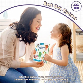 Cuaderno para pintura de dedos