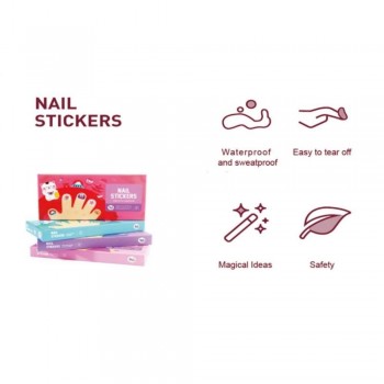 Set 540 Stickers waterproof para uñas AWESOME LITTLE ONES