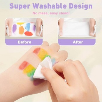 Libro creativo con pintura - FINGERTIP STAMP FUN