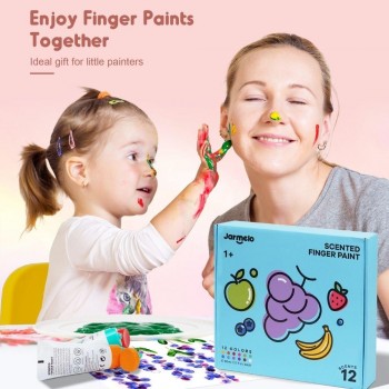 Pintura de dedos perfumada (12 ud.)