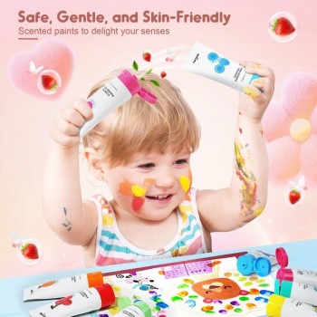 Pintura de dedos perfumada (12 ud.)