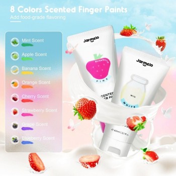 Pintura de dedos perfumada (12 ud.)