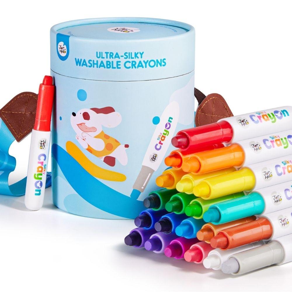 Bote Crayón Ultra Suave Lavable 24 ud.