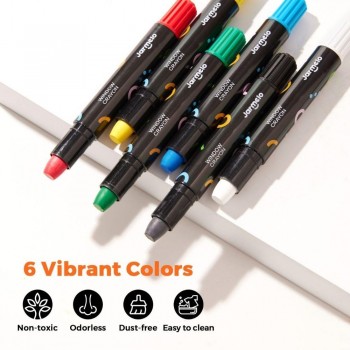 Crayones para cristal, azulejos y papel (6 ud.)