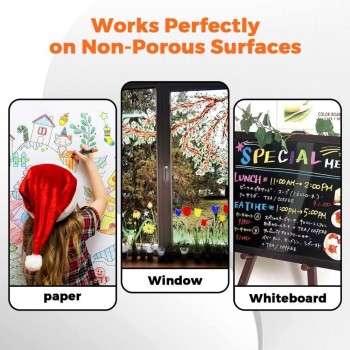 Crayones para cristal, azulejos y papel (6 ud.)