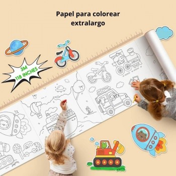 Papel adhesivo tematizado TRANSPORT TREK