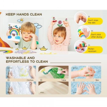 Crayones BANANA de cera de abeja (12 ud.)