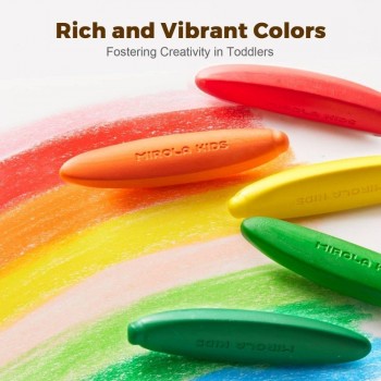 Crayones BANANA de cera de abeja (12 ud.)