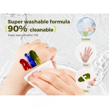 Pintura vegetal en polvo natural (6 colores)