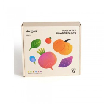 Pintura vegetal en polvo natural (6 colores)