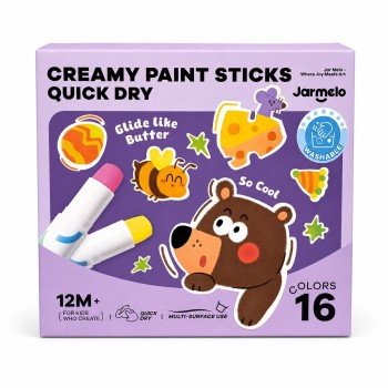 Témperas sólidas secado ultra rápido (16 ud.)