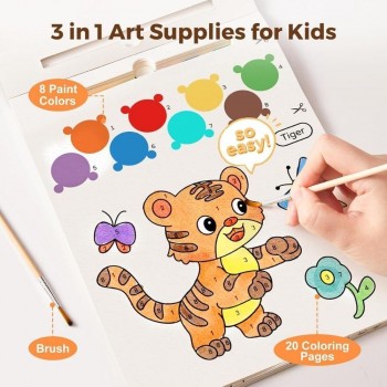 Cuaderno con Acuarela THE ANIMAL STORY