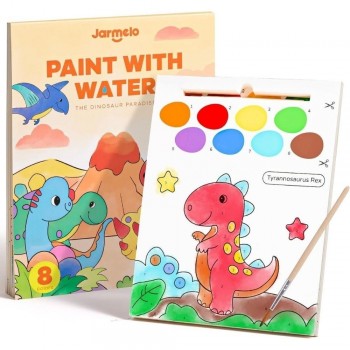 Cuaderno con Acuarela THE DINOSAUR PARADISE