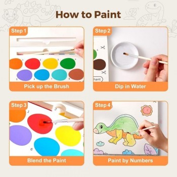 Cuaderno con Acuarela THE DINOSAUR PARADISE