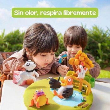 Caja de plastilina de secado al aire CAPSULE CLAY