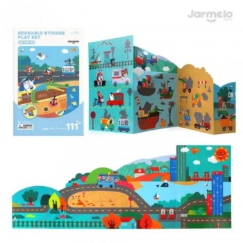 Libro Pegatinas Reutilizables ON THE GO