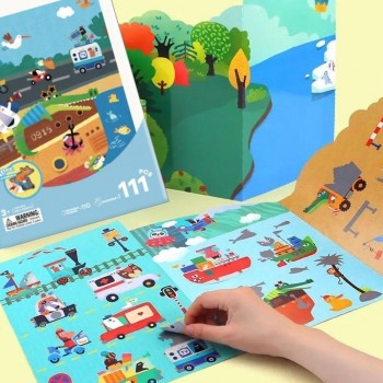 Libro Pegatinas Reutilizables ON THE GO