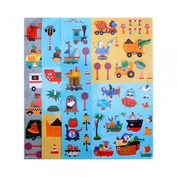 Libro Pegatinas Reutilizables ON THE GO